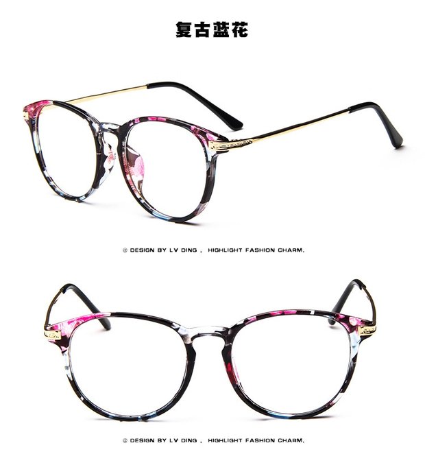 Ultralight sinh viên kính retro khung kính nữ khung đen hộp gương nam phẳng có thể được trang bị cận thị với độ - Kính khung mat kinh hang hieu