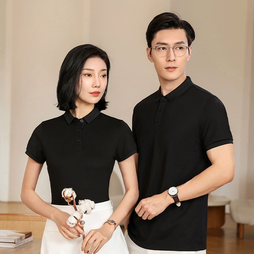 Летняя футболка polo для работы, короткий рукав, делается под заказ, с вышивкой, с печатью вашего логотипа