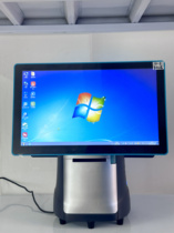 Second-hand 9 new Shangsheng brand i3 processor dual-screen Windows system cash register convenience store supermarket catering