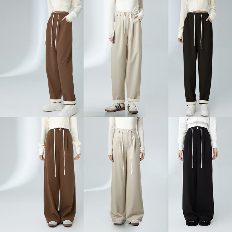 Lieer's "Commuting Pants with a Flowy Fit" Are a Must-Have for Everyone! Slightly Stretchy, Color-Blocked, Slimming, Popular Casual Straight-Leg Pants Lieer's "Commuting Pants with a Flowy Fit" Are a Must-Have for Everyone! Slightly Stretchy, Color-Blocked, Slimming, Popular Casual Straight-Leg Pants