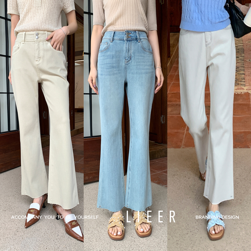 Lieer "Baguette Denim" Redefines the Comfort of Denim, Imported Lenzing Slim-Fit Jeans