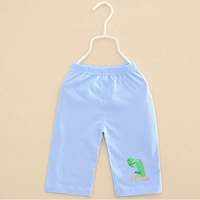 Синий хлопковый динозавр, штаны