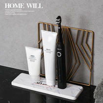 Diatom mud wash table mat diatomaceous earth sink waterproof coaster toilet kitchen soap absorbent pad