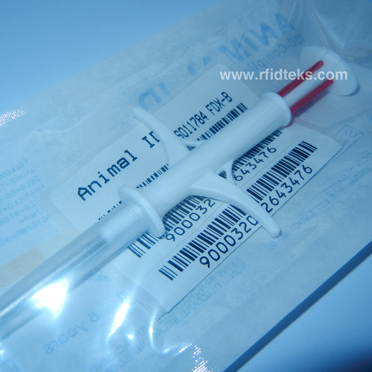 Pet chó và chó thẻ điện tử RFID ống tiêm Pet arowana cấy chip nhãn ống thủy tinh RFID - Cat / Dog Medical Supplies 	kim tiêm cho mèo