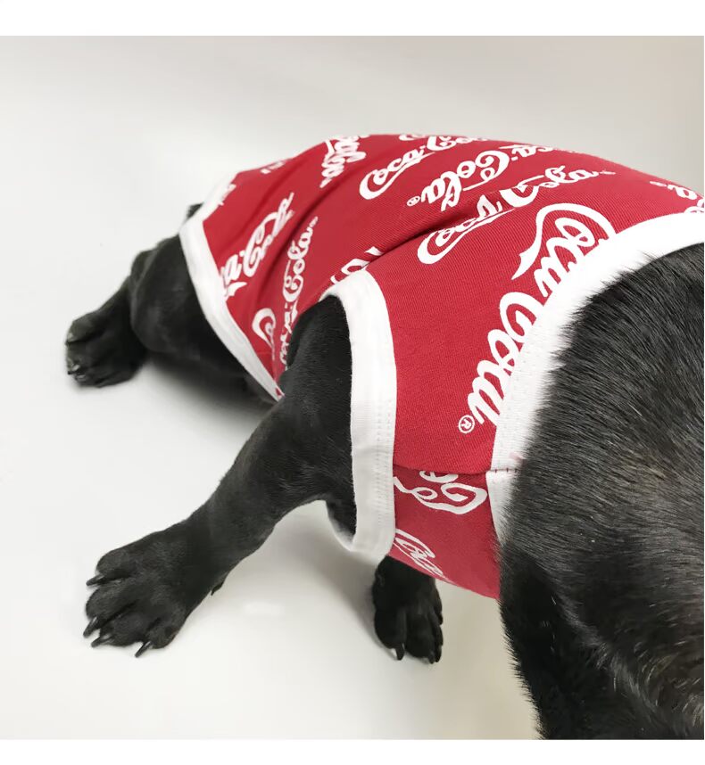 Luật đấu tranh quần áo chó bulgie mùa hè phần mỏng Coke vest Bago ngắn béo nhỏ chó đường phố thời trang thú cưng quần áo - Quần áo & phụ kiện thú cưng quần áo chó poodle