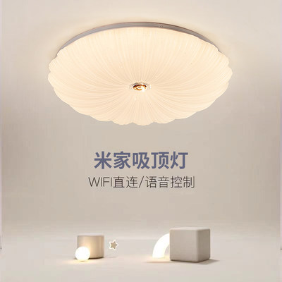 Lamp Jianmijia smart ceiling lamp supports Xiaoai classmate Tmall Elf remote control bedroom study entry balcony lamp