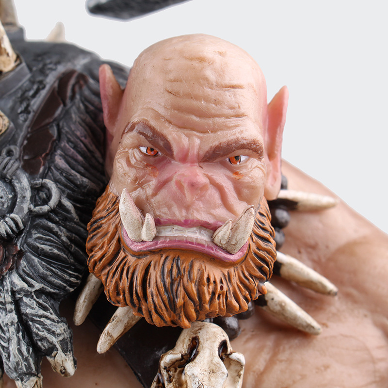 Giá trị lớn World of Warcraft Orgrim Orc thủ lĩnh Phiên bản lớn của Orgrim Phá hủy bức tượng Búa - Capsule Đồ chơi / Búp bê / BJD / Đồ chơi binh sĩ mô hình chibi anime