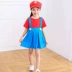 Trang phục biểu diễn Halloween cho người lớn, trẻ em, bé trai, phiêu lưu, trang phục Super Mario, trang phục cos dự tiệc 