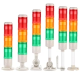 Светодиодная индикаторная лампа, мигающая сигнализация, три цвета, 24v, 220v