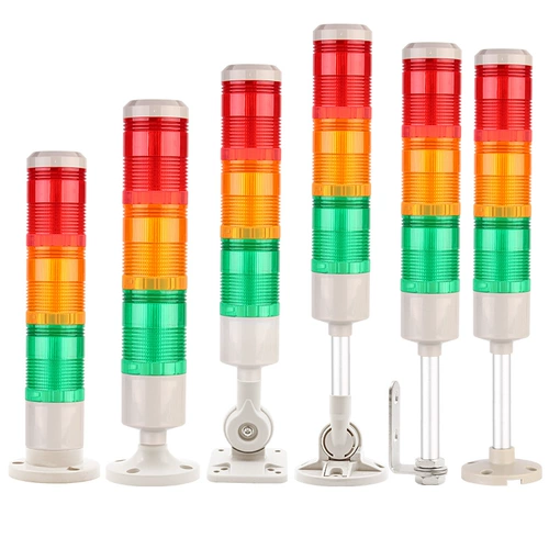 Светодиодная индикаторная лампа, мигающая сигнализация, три цвета, 24v, 220v