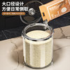 Transparent Rice Container, Sealed, Insect-Proof, Food-Grade, Moisture-Proof Rice Storage Box, Rice Jar, Grain Storage Container