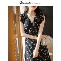 HARSIDE gentle style French travel dress 2021 Spring Summer new womens tide hipster sweet