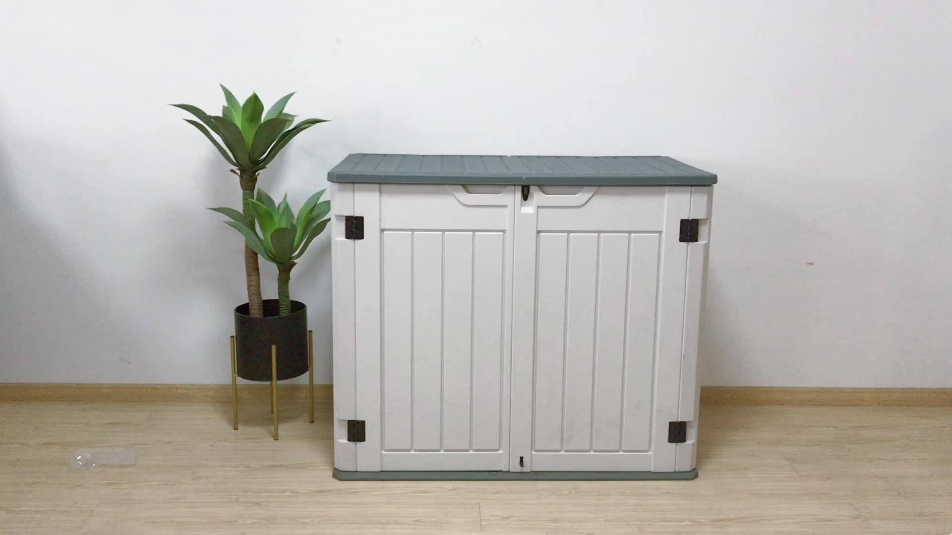 Home And Garden Hdpe Material Durable Plastic Outdoor Storage