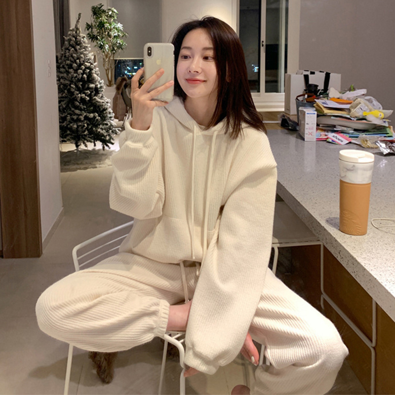 2022 small subwhite even cap sports cardiovert pants suit women's spring polenta nemesis red temperament slim down two sets