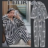 Демисезонная коралловая бархатная мультяшная пижама, 2020 года, увеличенная толщина