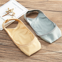 Harnesses Boat Socks Female Non-slip Anti heel Pure Cotton Light Mouth Socks Bottom Invisible Summer Thin half socks High heel Shoe socks