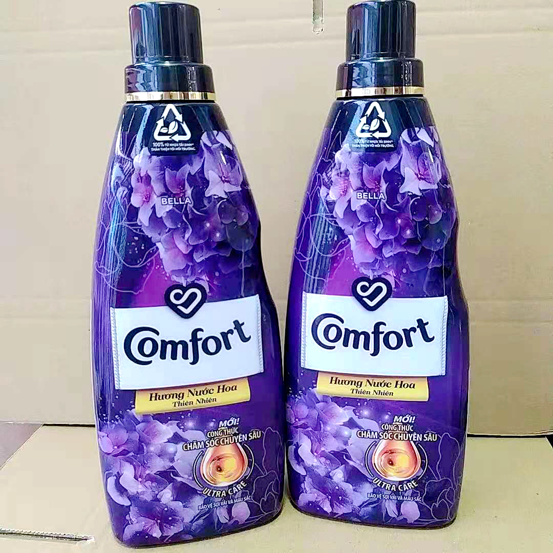 Vietnam new soft smooth enduring scented clothing 800ml bottle nursing liquid violet fragrance anti - static