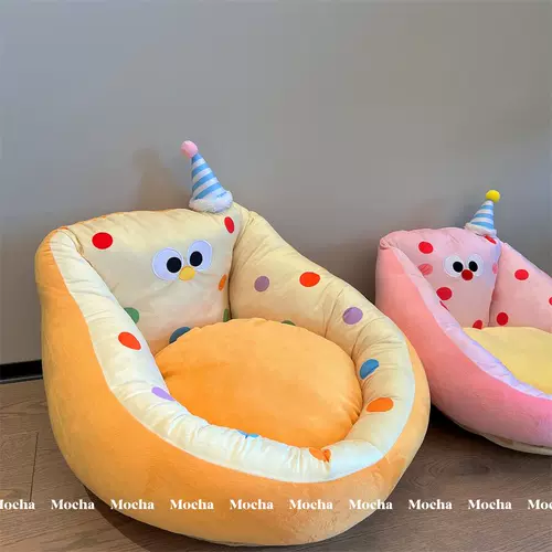 Милый диван для спальни, мультяшная детская подушка, чтение, татами