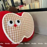 Милое яблоко 𬞟Фруктовая подушка для сна для девочек, эркер, татами, подушка для общежития, диван, офисная подушка для талии, подушка для сиденья