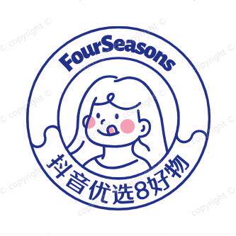 抖音优选8好物的LOGO