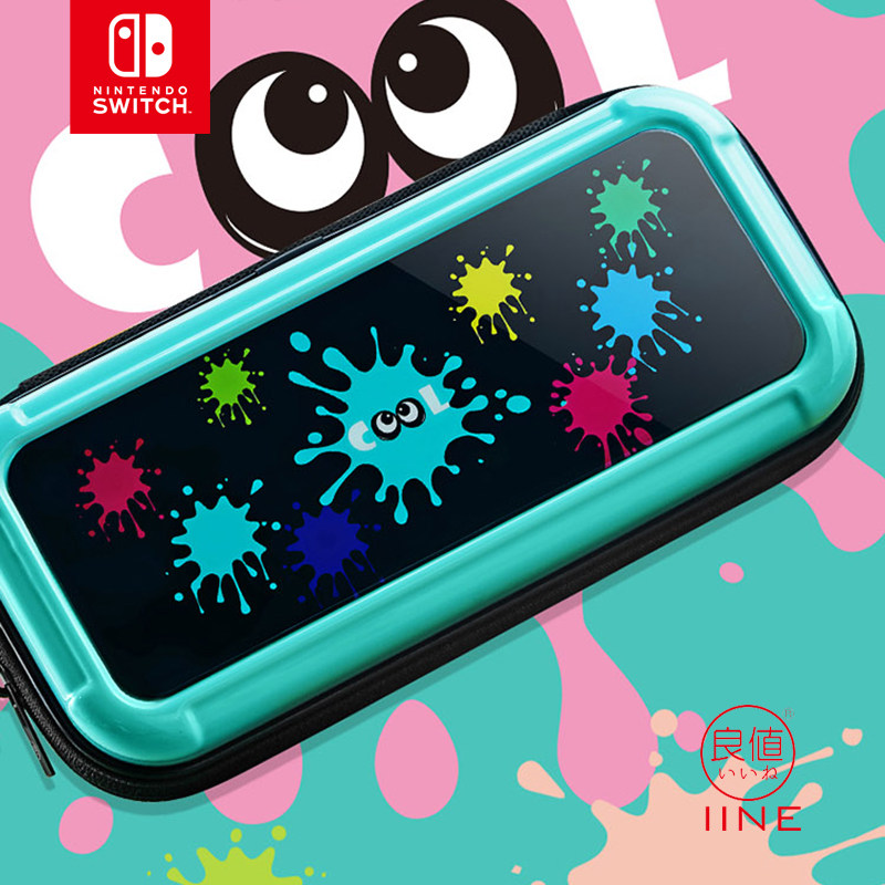 (For OLED) Good Value Switch NS Accessories Storage Bag Hard Shell Protection Box Cover Glass Printing Jet