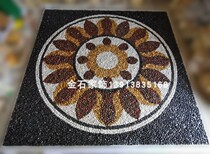 Rain Flowers Stones Five Colorful Stone Cobblestones Parquet Garden Stone Sub Road Park Road Landscaped Cobblestone Paving