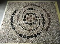 Custom-made cobblestone mosaic net mat garden net stone park stone road