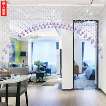 Bead curtain Crystal partition curtain hanging new curtain living room bathroom bedroom porch