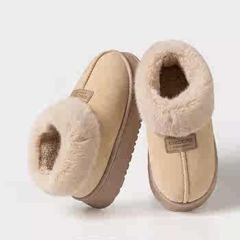 轻臣新款冬季加绒加厚保暖雪地靴券后25.8元包邮