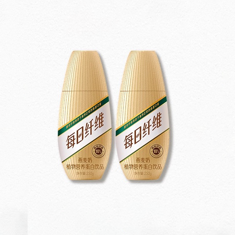 【推荐】蒙牛每日纤维燕麦奶植物营养蛋白饮品PET瓶250g×2瓶