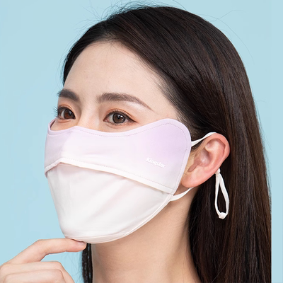 金士达防晒口罩防紫外线高颜值遮阳面罩骑行冰丝口罩夏季轻薄透气