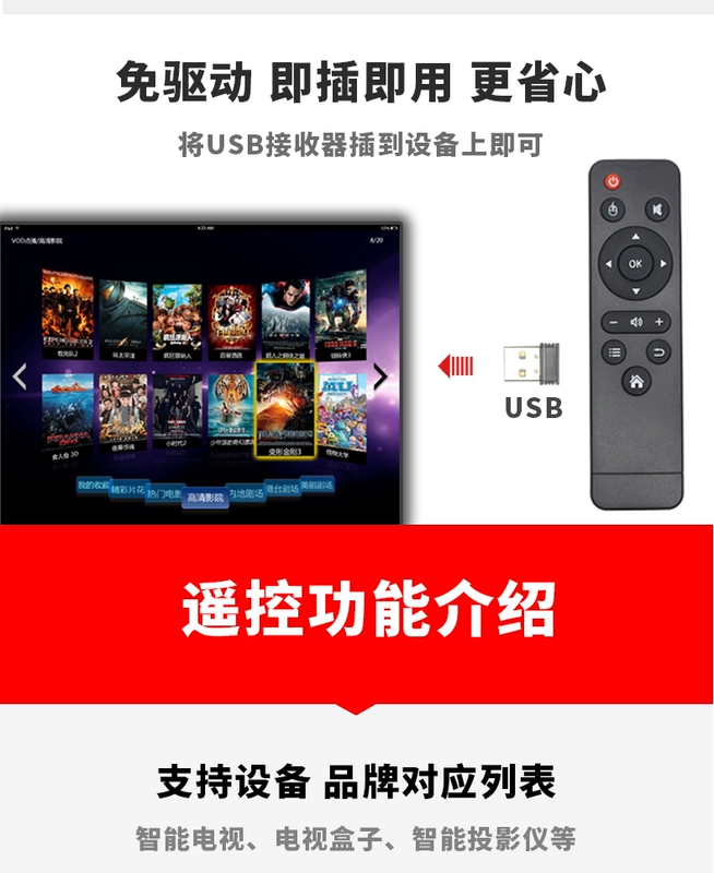 Thích hợp cho các mẫu thay thế điều khiển từ xa của Lenovo Smart TV RCS92 40S9 50S52 50S9 58S9 - TV
