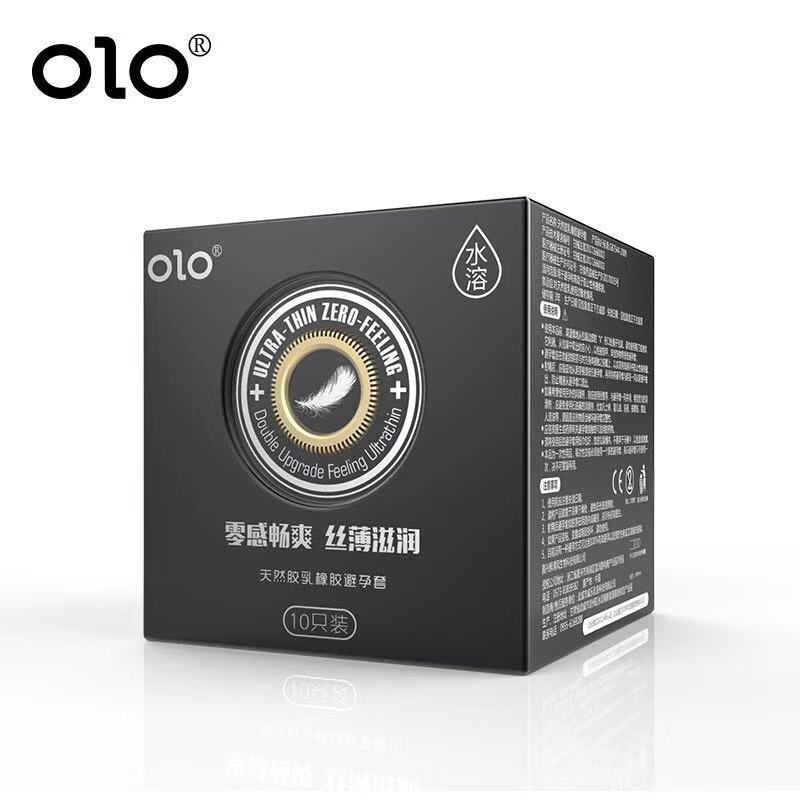 OLO安全避孕套超薄持久装防早泄延时狼牙螺纹大颗粒情趣男女正品