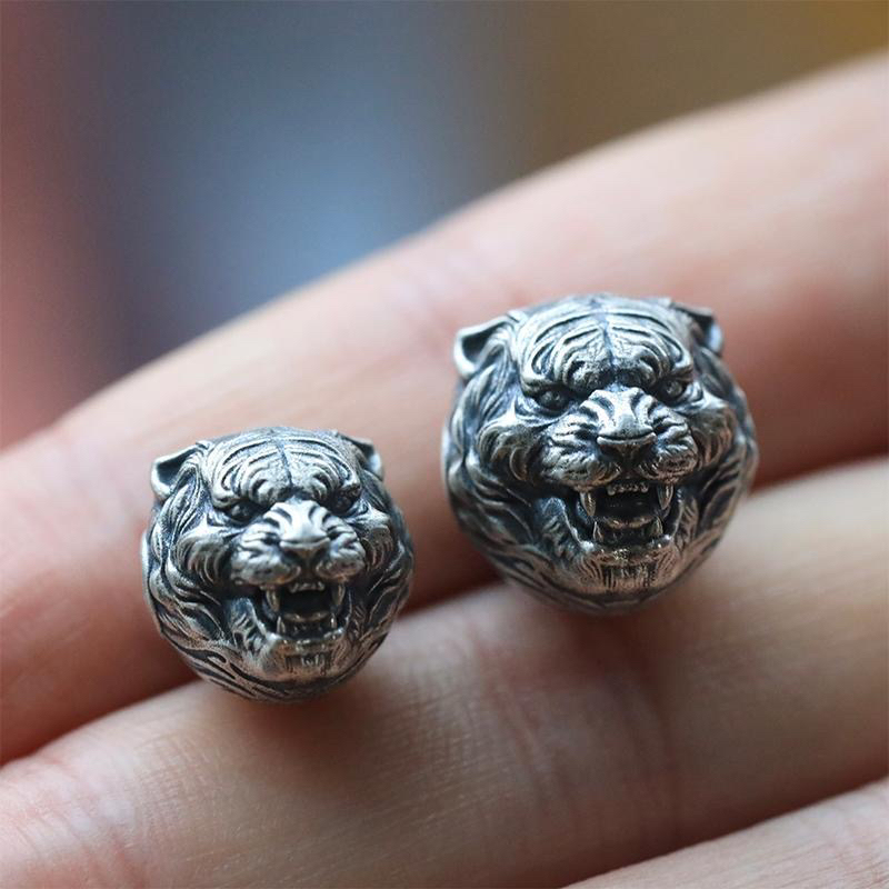 Tiger Transfer Beads Bracelet for Women in Their Zodiac Year, Small Tiger Bracelet for Men, DIY Bracelet for the Year of the Tiger