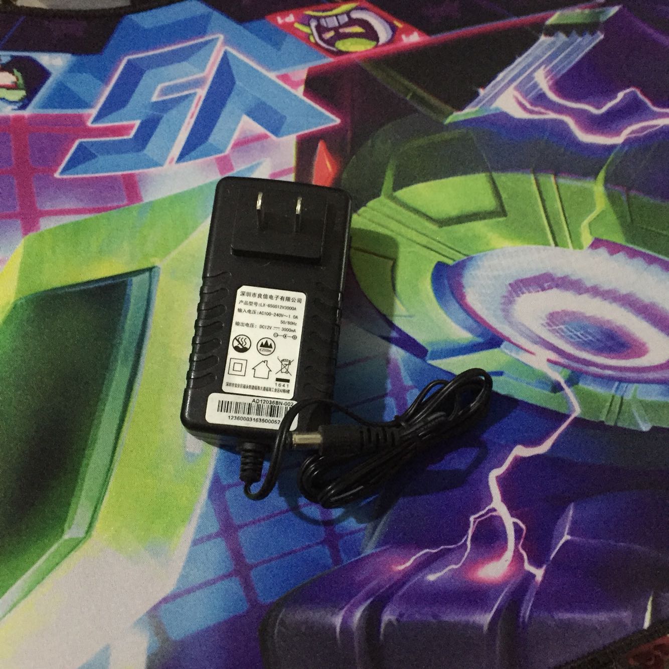 Product model:LX-65G012V3000A LCD monitor power cord