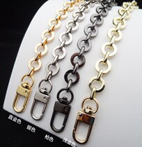 F home o-shaped chain 8-shaped chain backpack chain strap bag messenger bag strap shoulder strap accessories with gold light gold