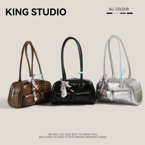 Halo gueted Xu Yunzhen такая же сумка для боулинга корейский блогер ниша Wild Boston Totbal Buns под подмышечной сумкой для плеча