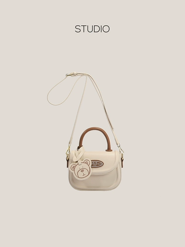 Сумка через плечо, небольшая сумка на одно плечо, коллекция 2023, с медвежатами