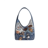 Оригинальный милый шоппер, вместительная и большая сумка