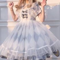 (Full set) Gemini Alice sister lolita lolita confession balloon home short-sleeved op summer skirt