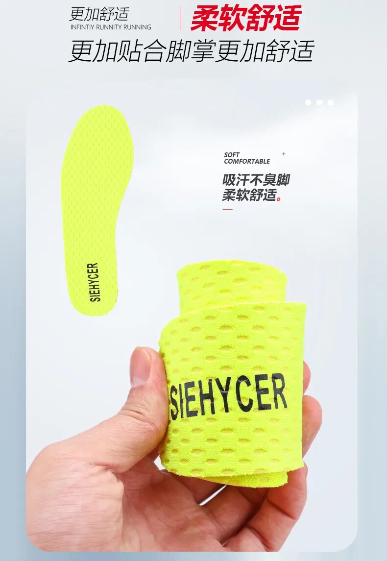 Энергичный обувь 外贸男鞋一脚蹬懒人鞋中老年春秋季网面鞋透气轻便舒适运动健步鞋 Other