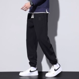 Мужские осенние спортивные весенние универсальные летние тонкие штаны для отдыха, тренд сезона, оверсайз