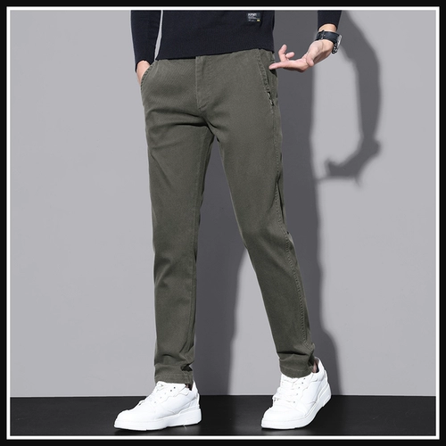 Мужские утепленные элитные удерживающие тепло зимние штаны, свободный прямой крой