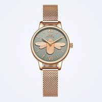 Розовое золото серая и зеленая лапша (маленькая пчела)