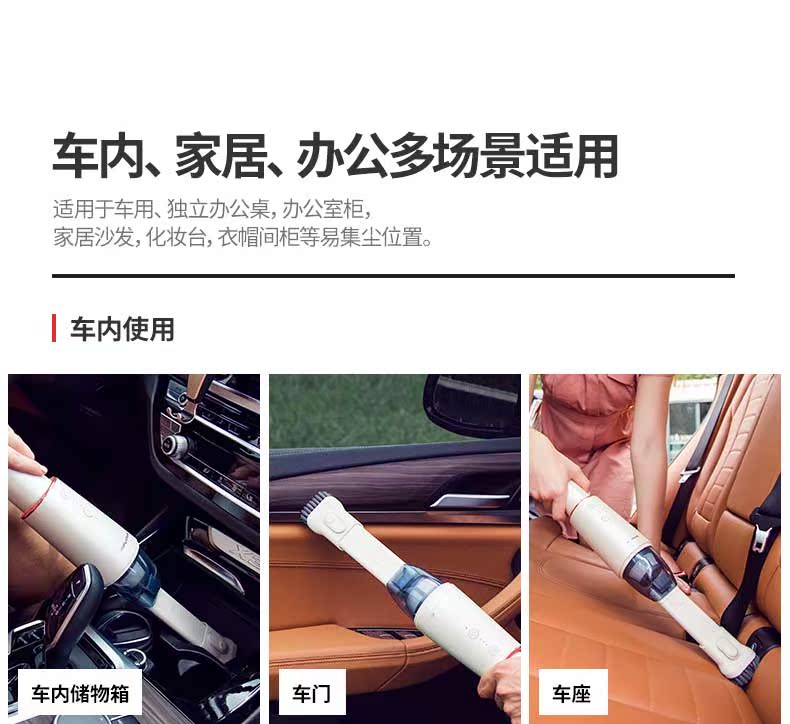 Máy hút bụi ô tô Mofei thêm máy hút bụi xe lớn hút công suất cao hộ gia đình máy hút bụi xe ô tô - Máy hút bụi máy hút bụi máy tính