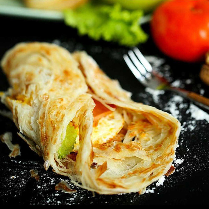 Western Regions Meinong Scallion Grab Cake 100g*40 Pieces of Flatbread Family Pack Pancake Tear Cake Breakfast