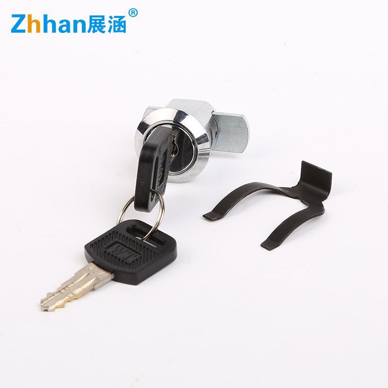  Iron cabinet door tongue lock turning tongue lock cabinet file cabinet lock toolbox turn lock cabinet lock furniture 5