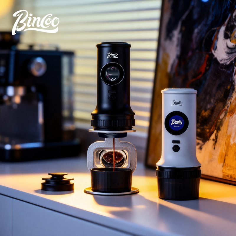 Bincoo Portable Coffee Machine H3 Espresso Electric Portable 58mm Extraction Coffee Machine Small Home Use