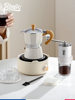 Bincoo Moka Pot Coffee Maker Home Electric Ceramic Stove Set Espresso Extraction Coffee Pot Utensil Gift Box
