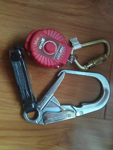 HoneywelllTurbolite fall 1 8 m small speed difference instrumental 2 7 m webbing series brakes